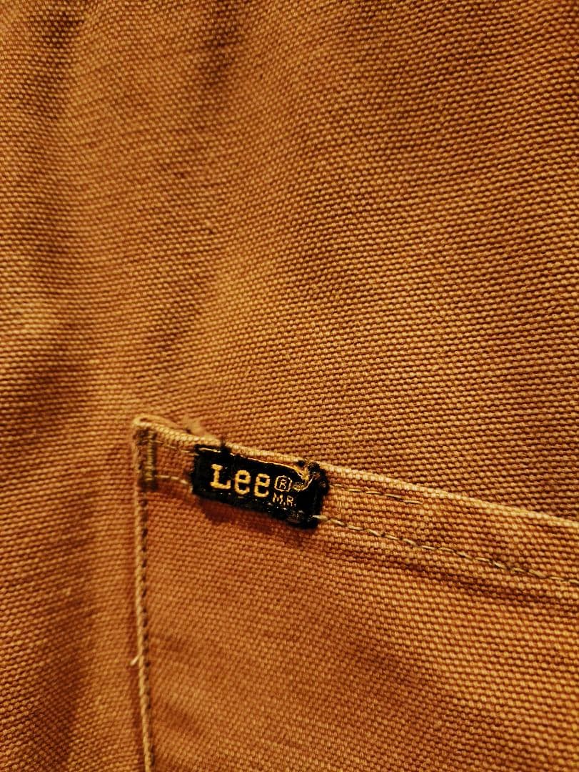 【週末限定セール】Lee　キルティング　オールインワン　ビンテージ　ダック生地