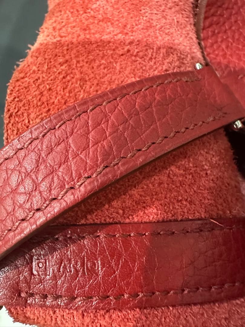 HERMES ピコタンロックpm レッド