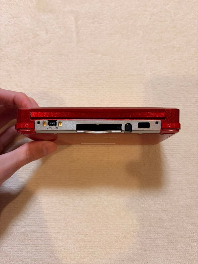 値下げ⚠️24時間発送 レッド ニンテンドー3DS 本体 + ゲームソフト 訳あり