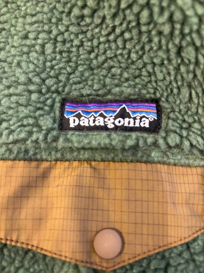 Patagonia パタゴニア　リバーシブル スナップジップジャケット　サイズS