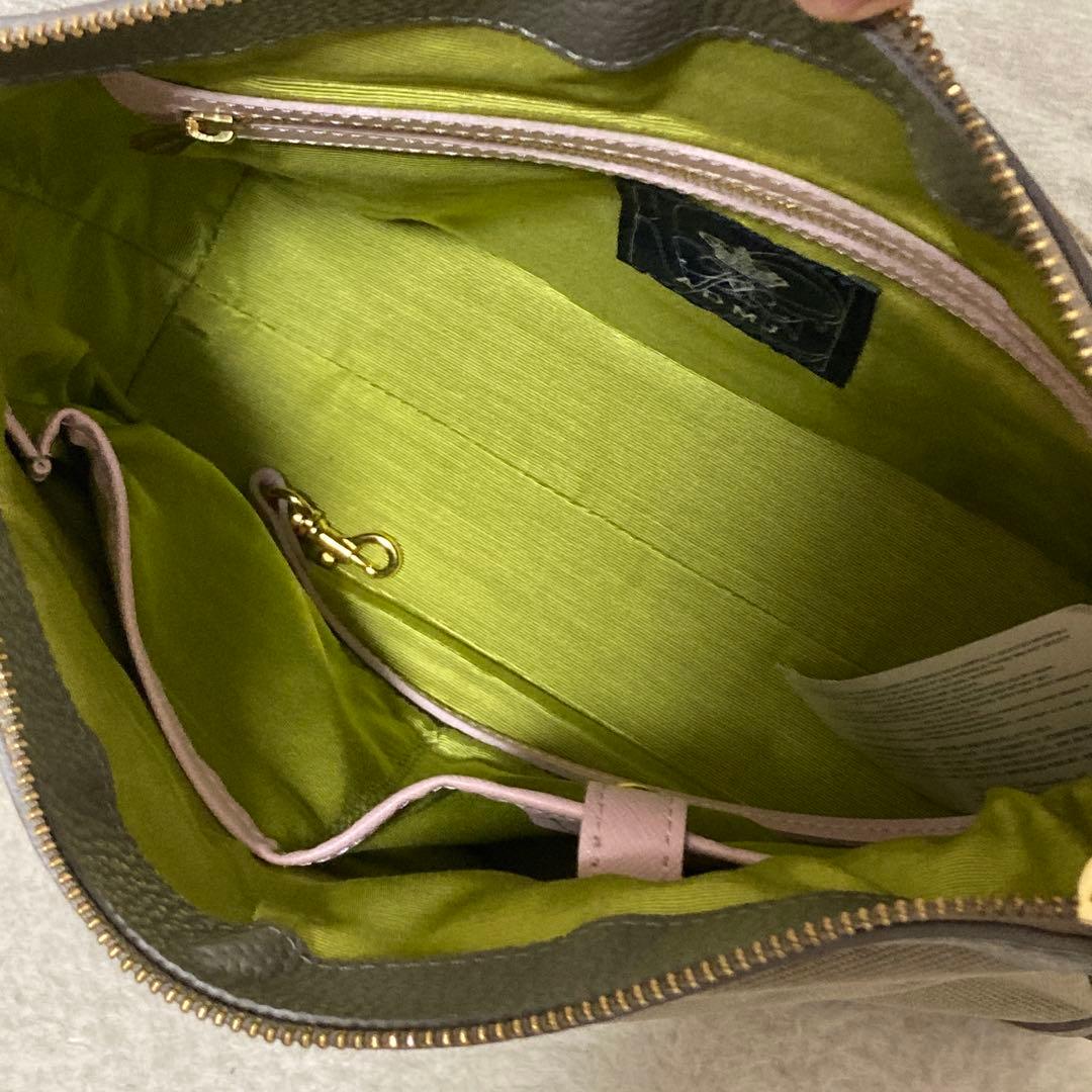 新品未使用 タグ付き ADMJ エーディーエムジェイ グレー ショルダーバッグ