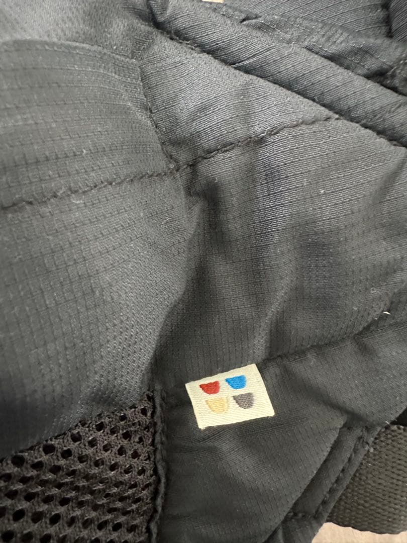 POLBAN ポルバン アドバンス ヒップシート ダブルショルダー付 ブラック