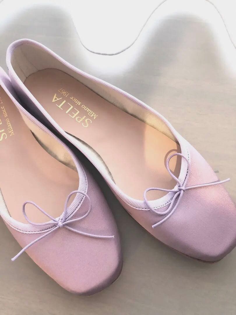 【nano・universe】SPELTA / 別注 SOFIA バレエシューズ