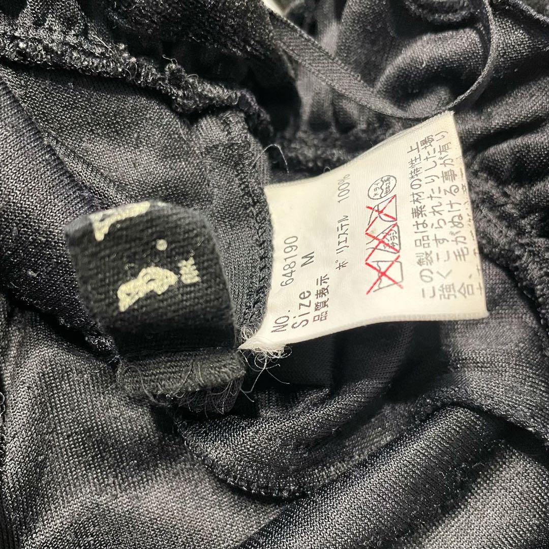 BLACK PEACE NOW♡ブラックピースナウ　ベロア編み上げリボントップス