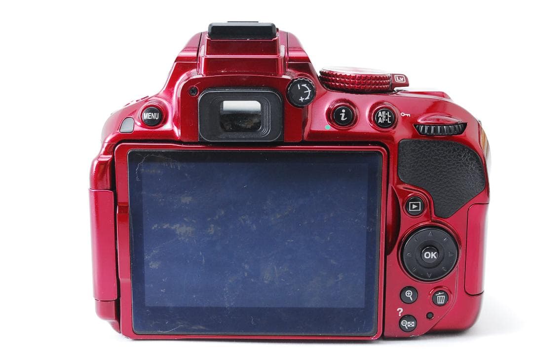 美品❤希少なレッド❤Nikon D5300 Wi-Fi機 スマホ転送