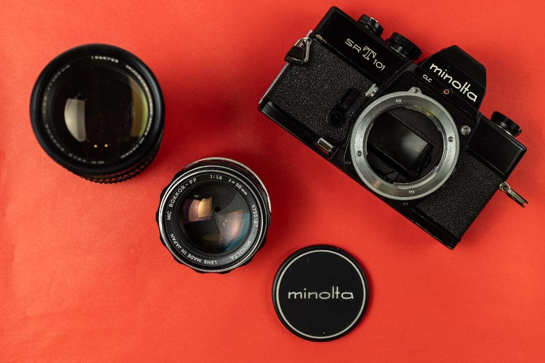[#425] ミノルタ MINOLTA SRT101 Black