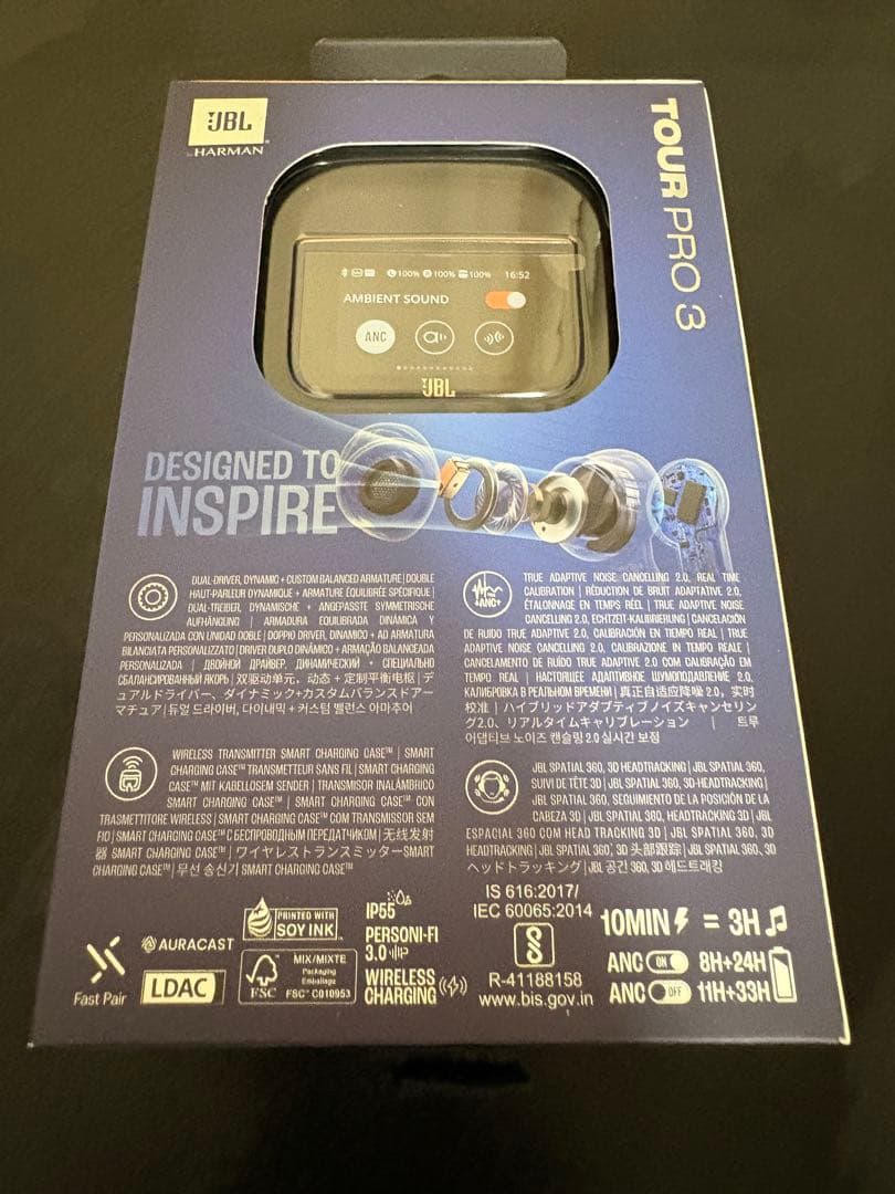 【ベイキチ】JBL TOUR PRO 3 ネイビー