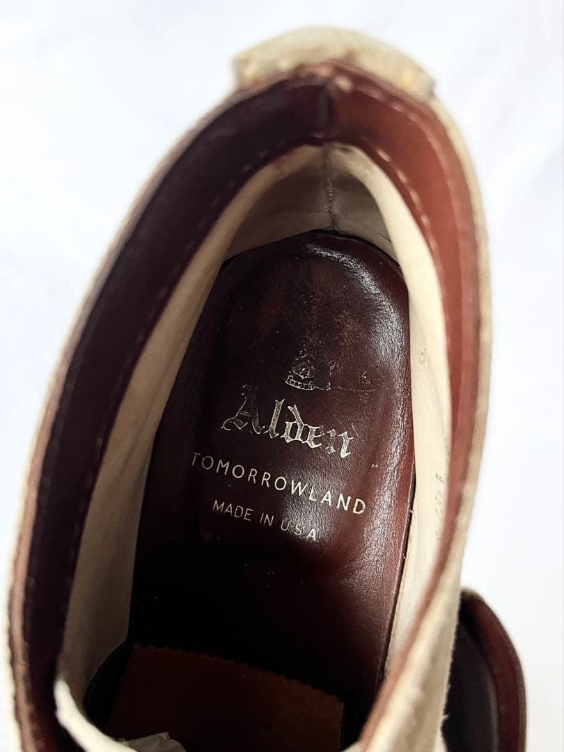 Aldenオールデン1494スエードチャッカブーツ TOMORROW LAND