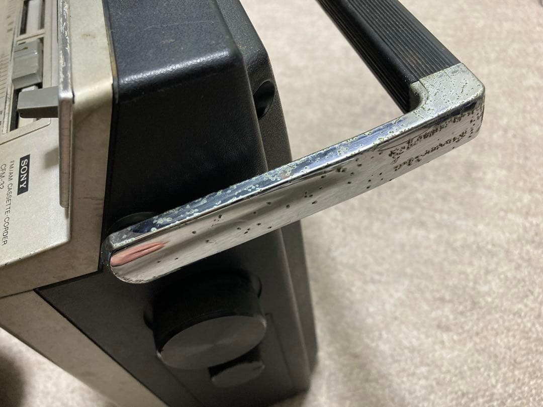 SONY CFM-32 FM/AM カセットレコーダー　昭和レトロ