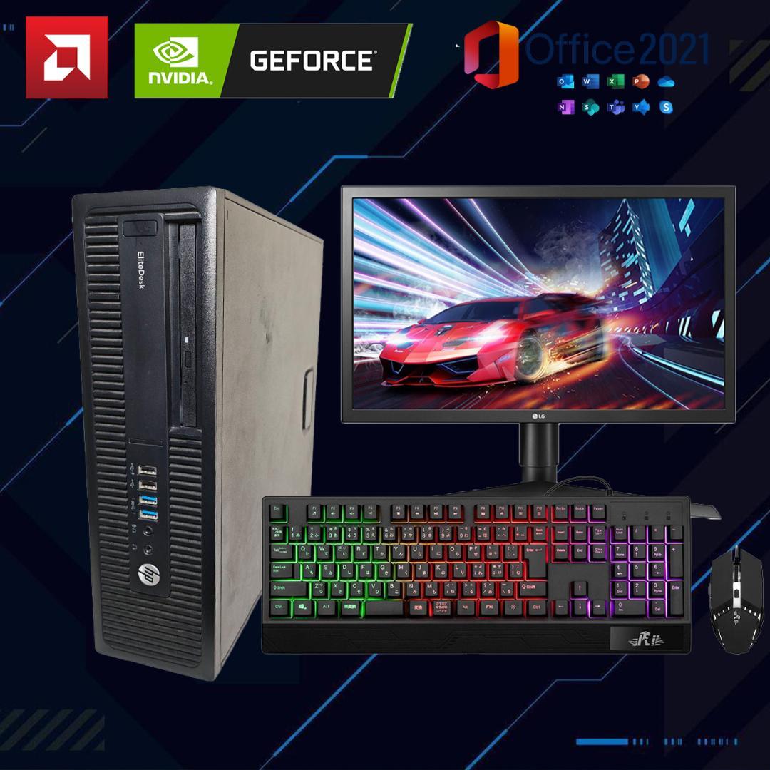 【フルセット】ゲーミングPC AMDCPU NVIDIAグラボ Office搭載