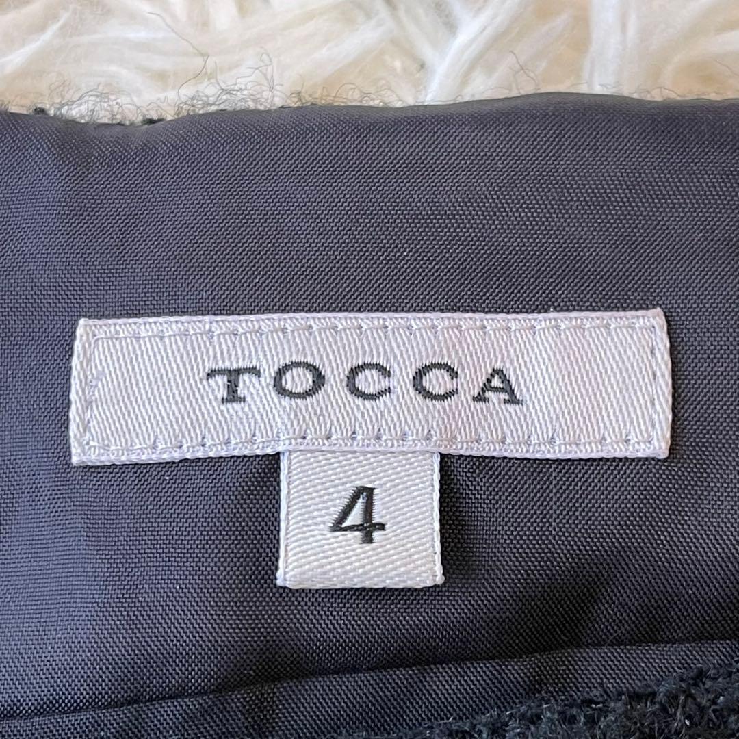 美品 TOCCA PATISSERIE ドレス ワンピース ブラック サイズ4