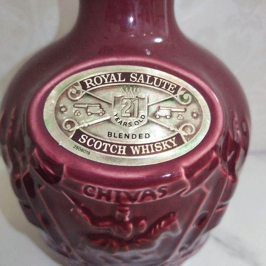 未開栓CHIVAS  SALUTE21年スコッチウイスキー1㍑