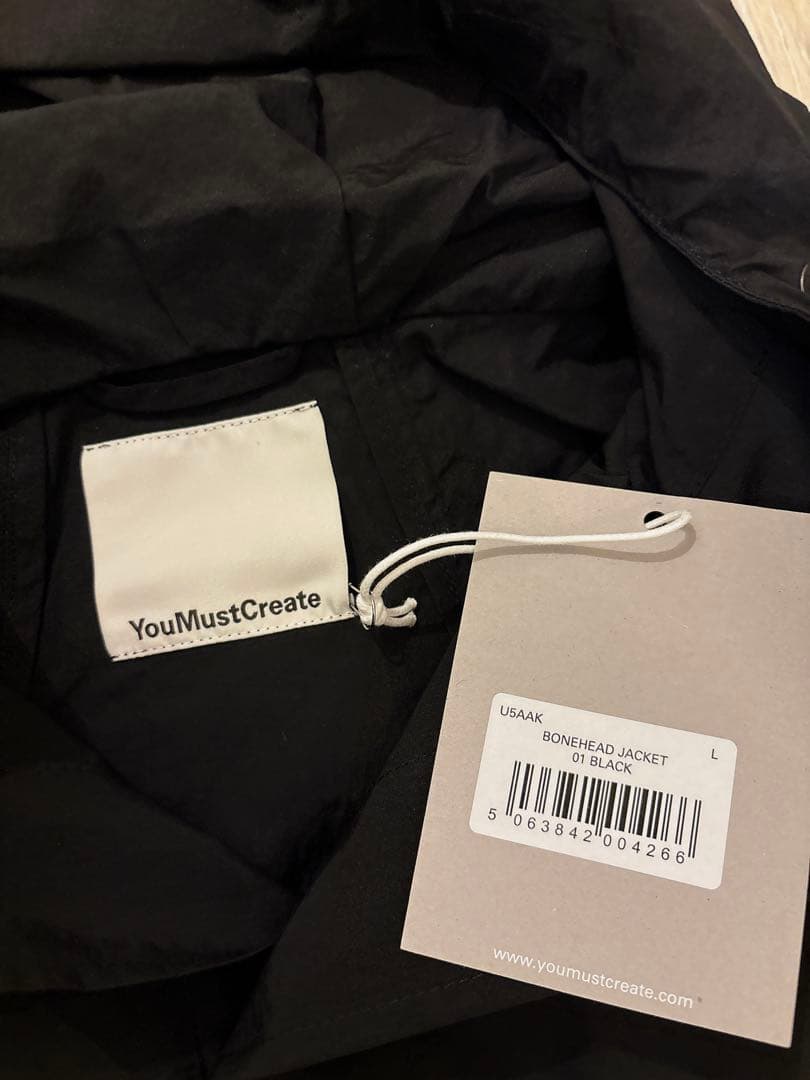 oasis リアム着用 YMC Bonehead Jacket Black L