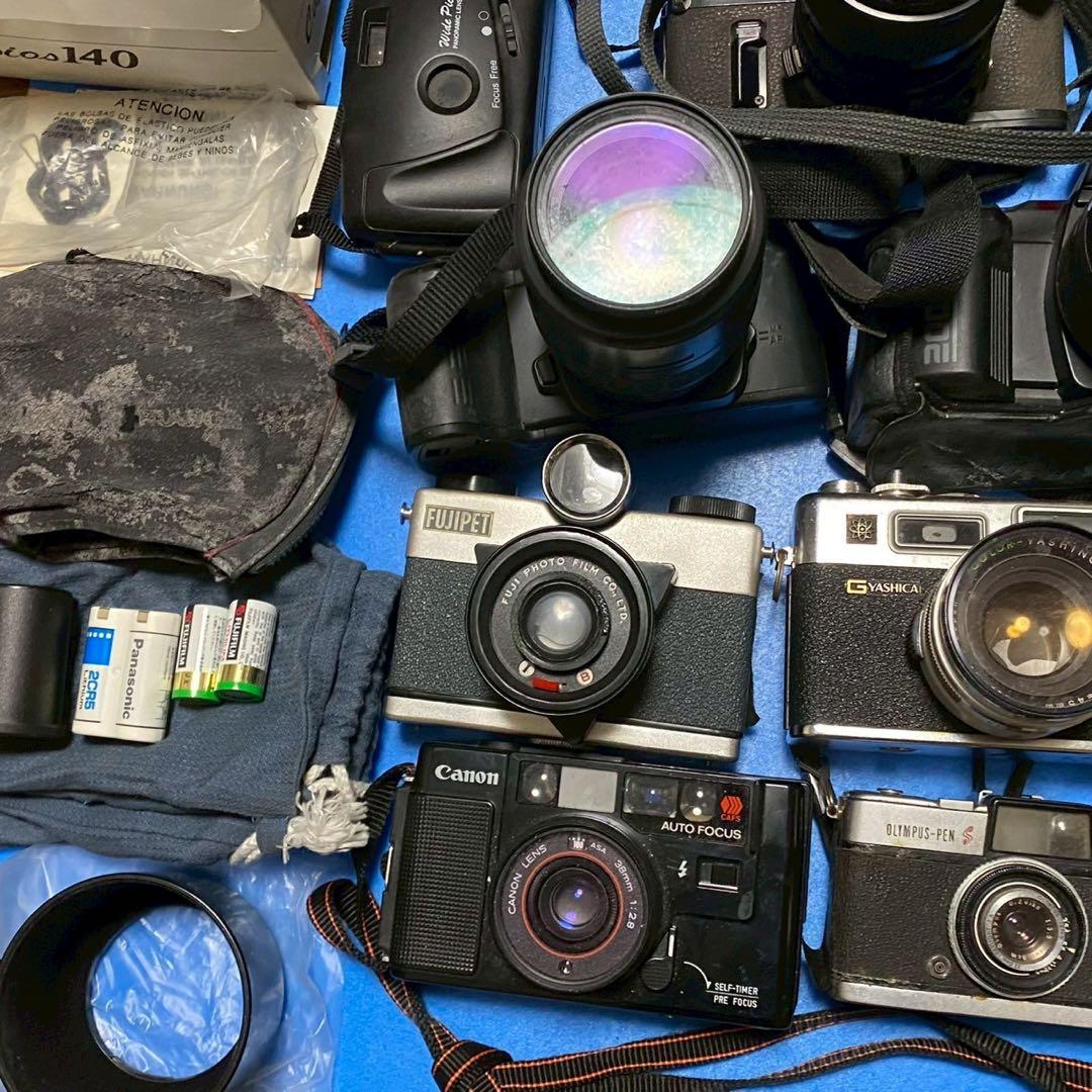 カメラ　まとめ　フィルムカメラ OLYMPUS PEN　など