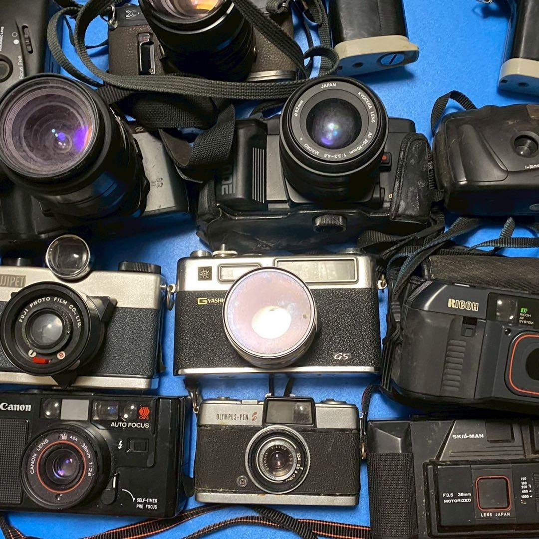 カメラ　まとめ　フィルムカメラ OLYMPUS PEN　など