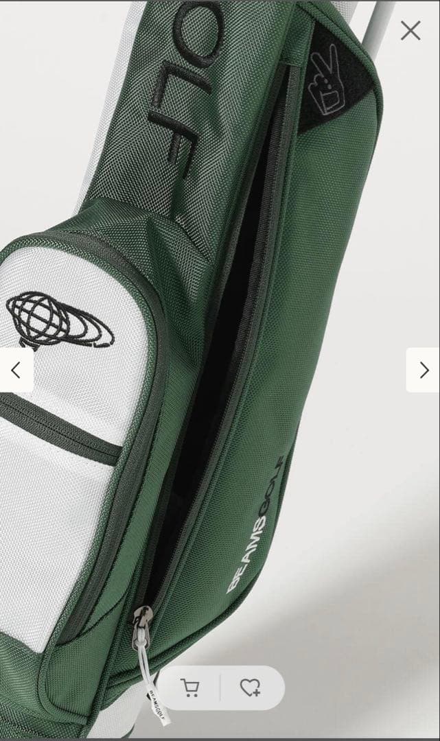 ビームスゴルフ　セルフスタンド ゴルフケース 4