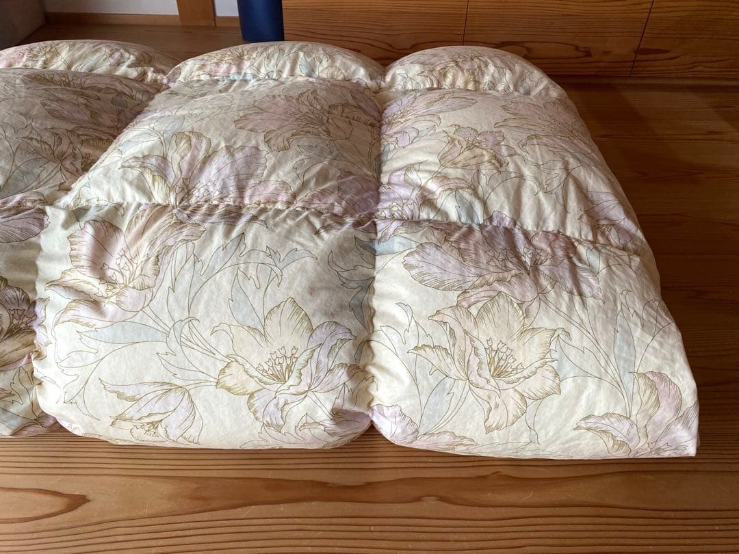 日本製　高級羽毛掛布団　ホワイトグース90%