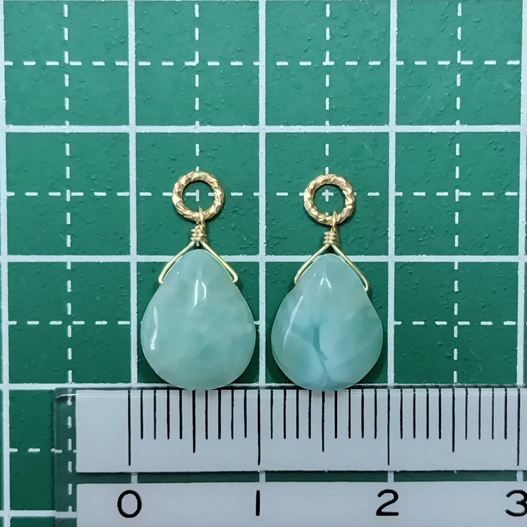 No.1345 大粒 ペリドットとローズクオーツ ペンダントトップ チャーム