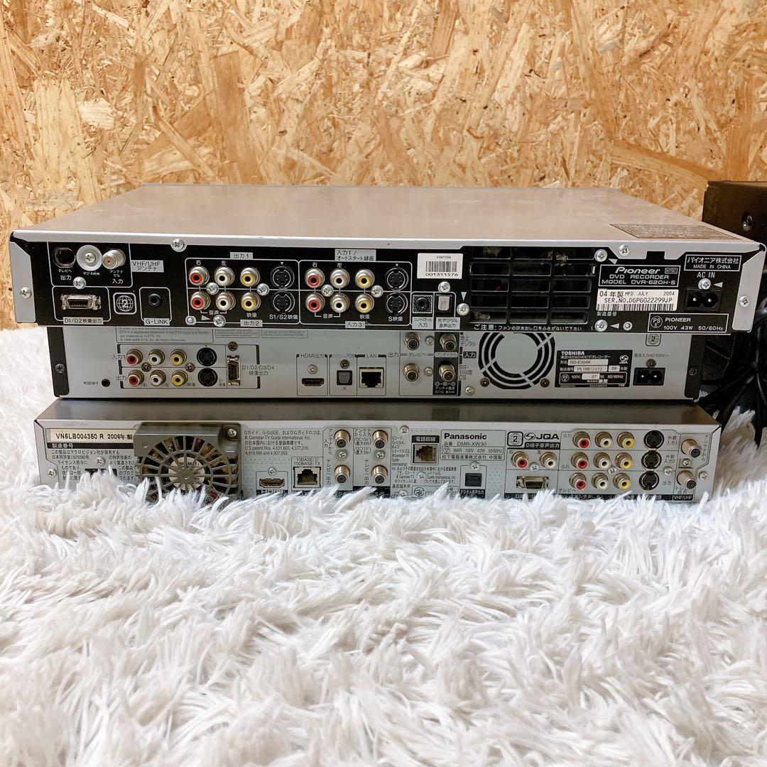 DVDレコーダー　ブルーレイレコーダー　ジャンク　まとめ売り　6台セット