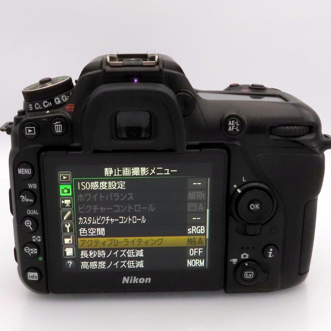 【動作OK】Nikon D7500 ボディ◆APS-C上位機◆ニコン