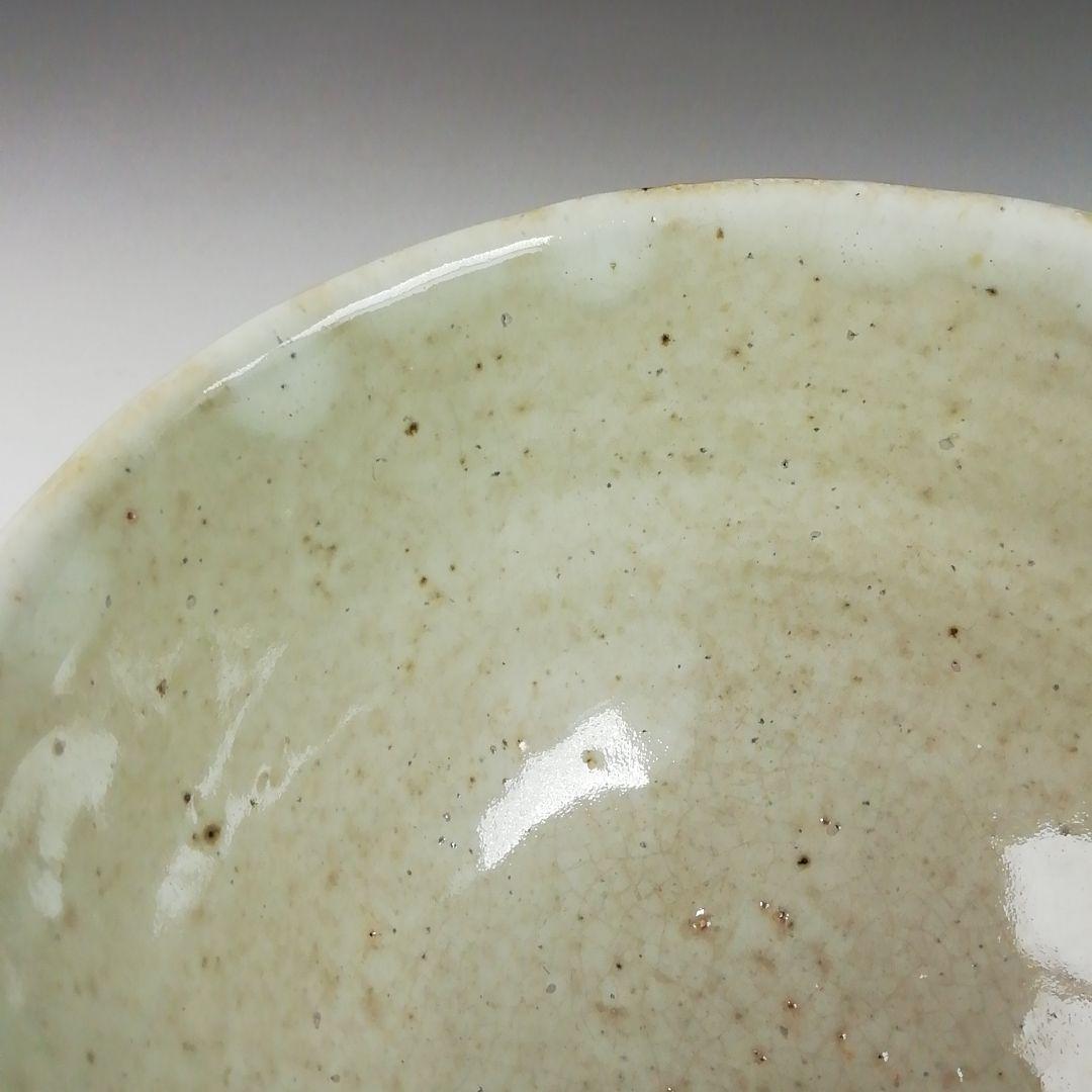 Ｔ９０４　茶碗　『尾林焼』『水野英男 作』　共箱　抹茶碗　茶道具