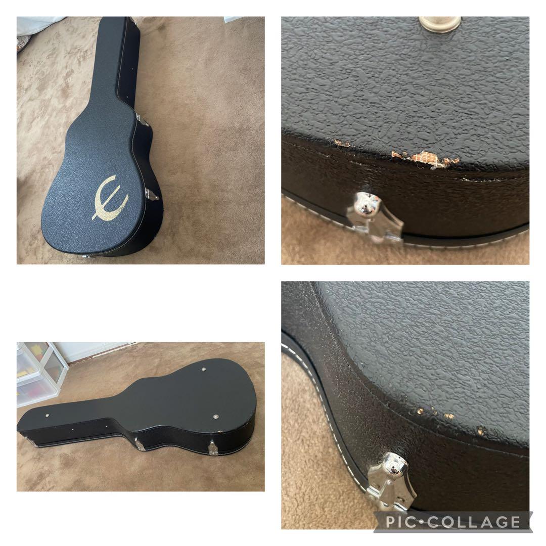 【希少モデル美品✨】純正ハードケース付　Epiphone EJ-45 EB