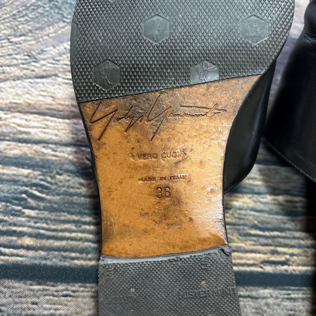 靴 YOHJI YAMAMOTO / mule pumps sandals