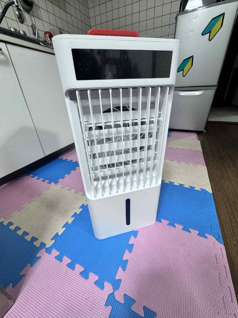 ポータブル冷風機 FK2402Y-S 冷風扇 45W 省エネ 水タンク付き 夏用