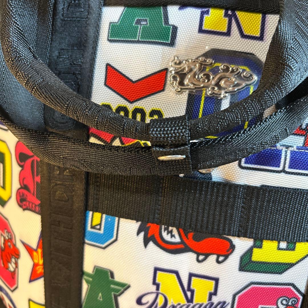 ダンスウィズドラゴン　バリスティックプリント　トートバッグ　ゴルフバッグ