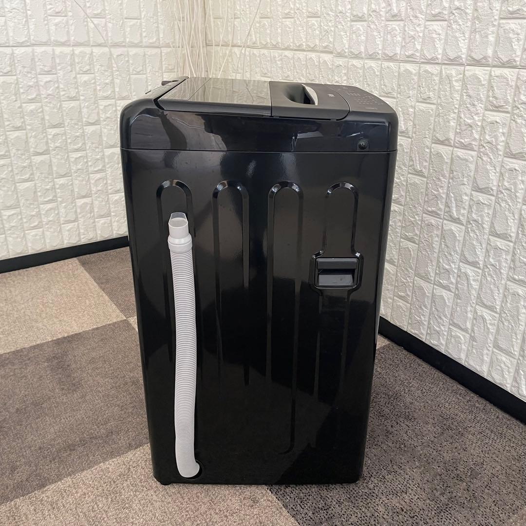 東京23区配送無料✨家電3点セット　ハイアール　ブラック　冷蔵庫　洗濯機　レンジ