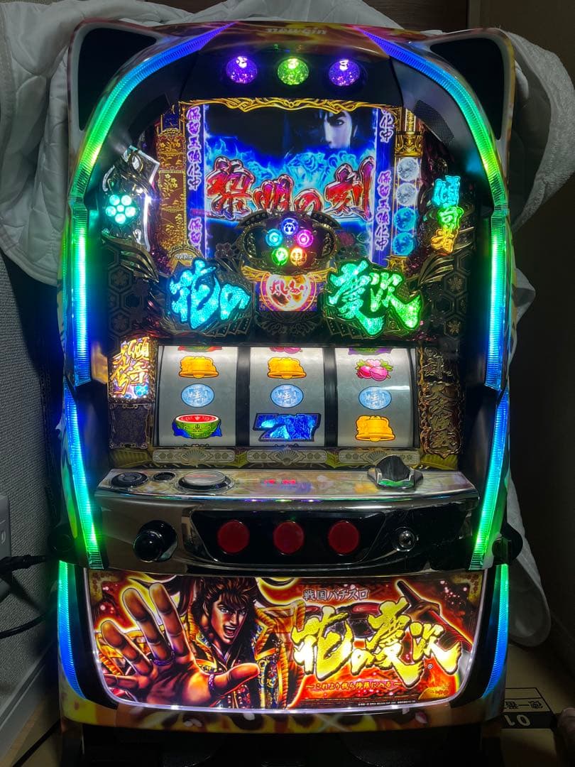 花の慶次 スロット実機　これより我ら修羅に入る