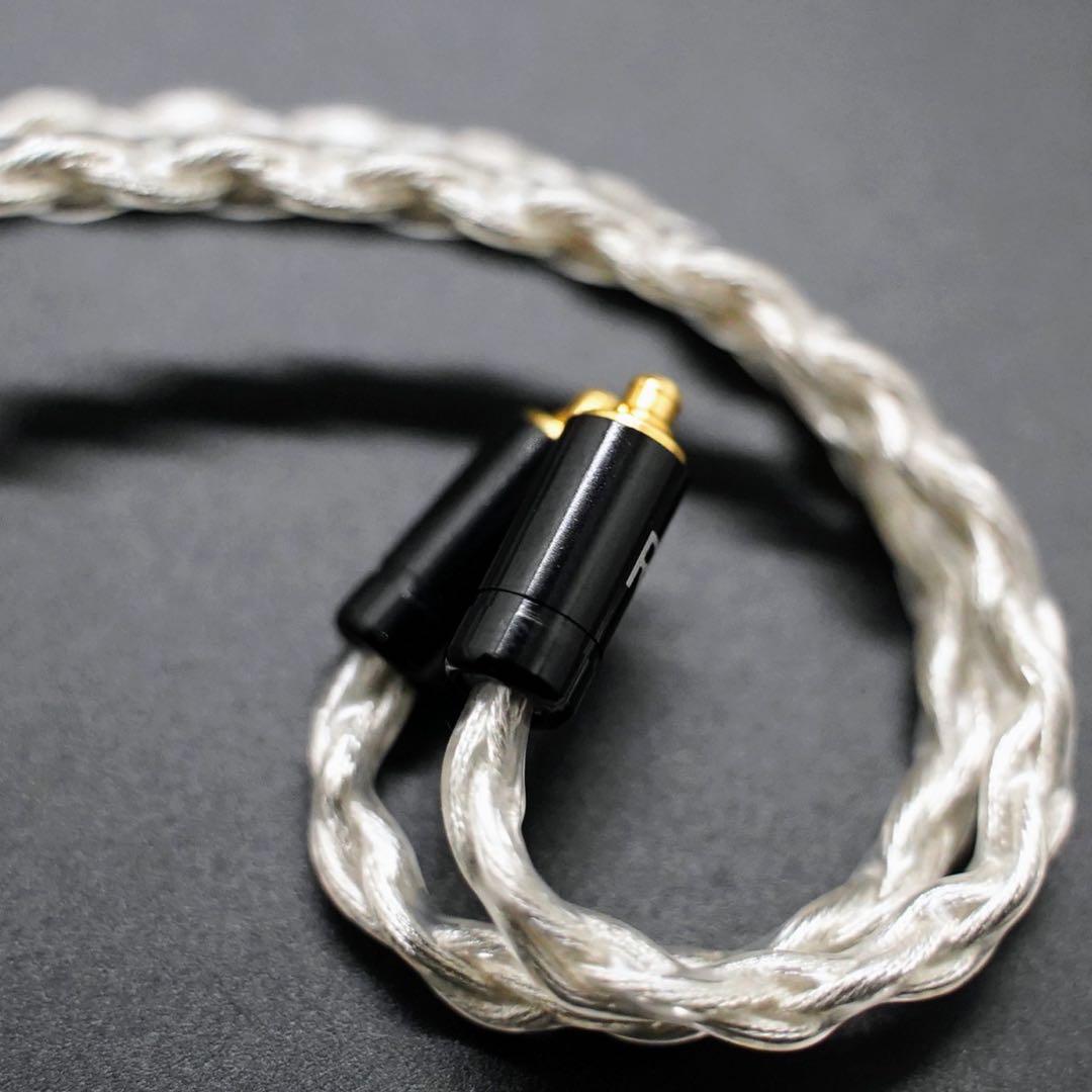 【1点のみ】銀銅合金導体 8コア1064芯 MMCX/2.5mmバランス