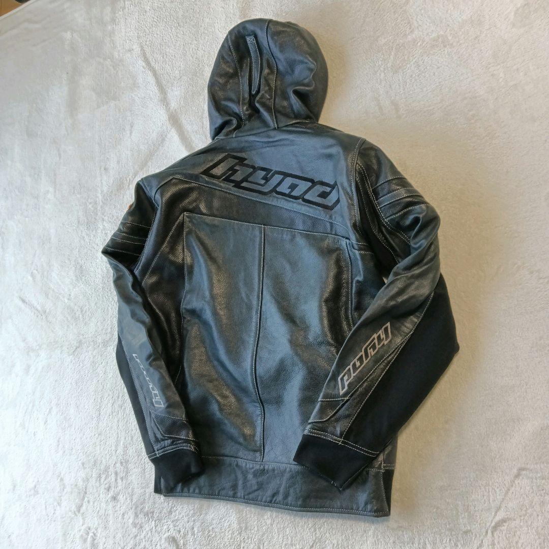 極美品 HYOD ヒョウドウ 革 ライダース ジャケット プード HSL521D