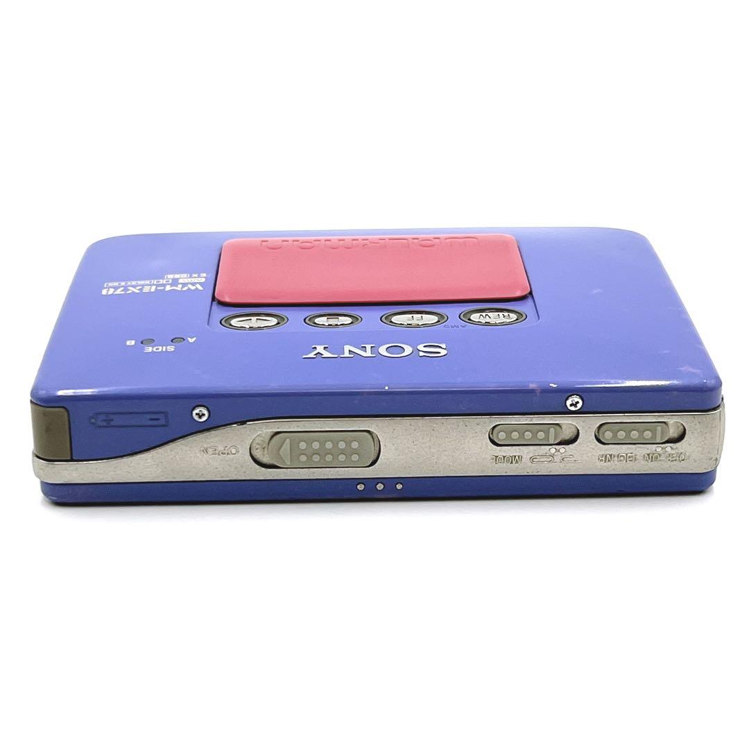 【希少・動作品】 SONY WM-EX78 カセットウォークマン　再生OK