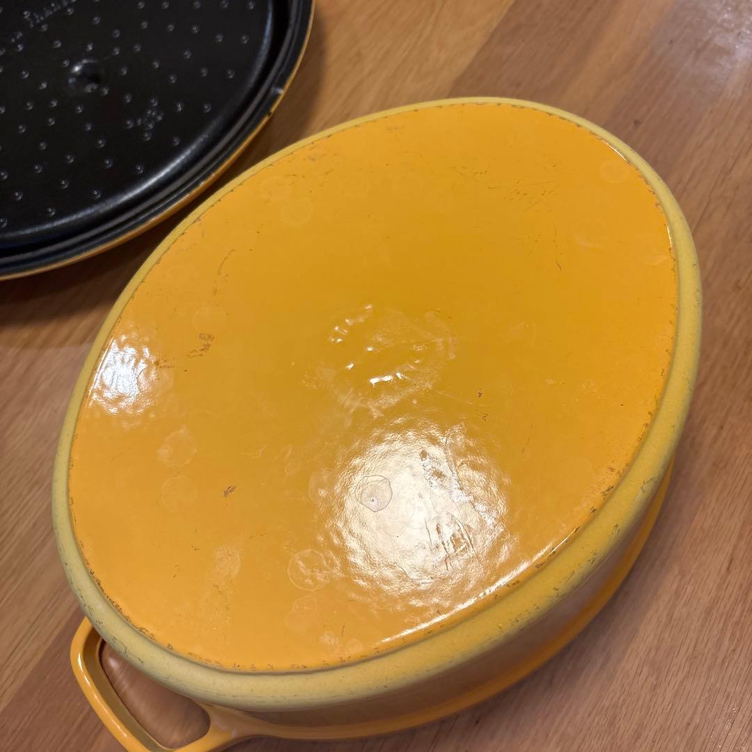 staub ストウブ 「ココット オーバル 33cm」両手鍋