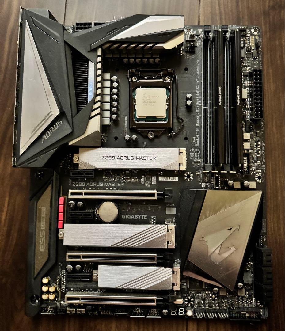 【CPUとマザーとメモリのセット】i9 9900k Z390 DDR4 32G