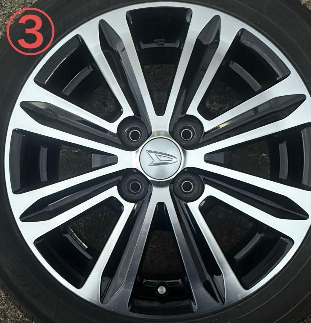 2026年1月4日迄値下げ！ダイハツタントla600s 純正ホイールタイヤセット