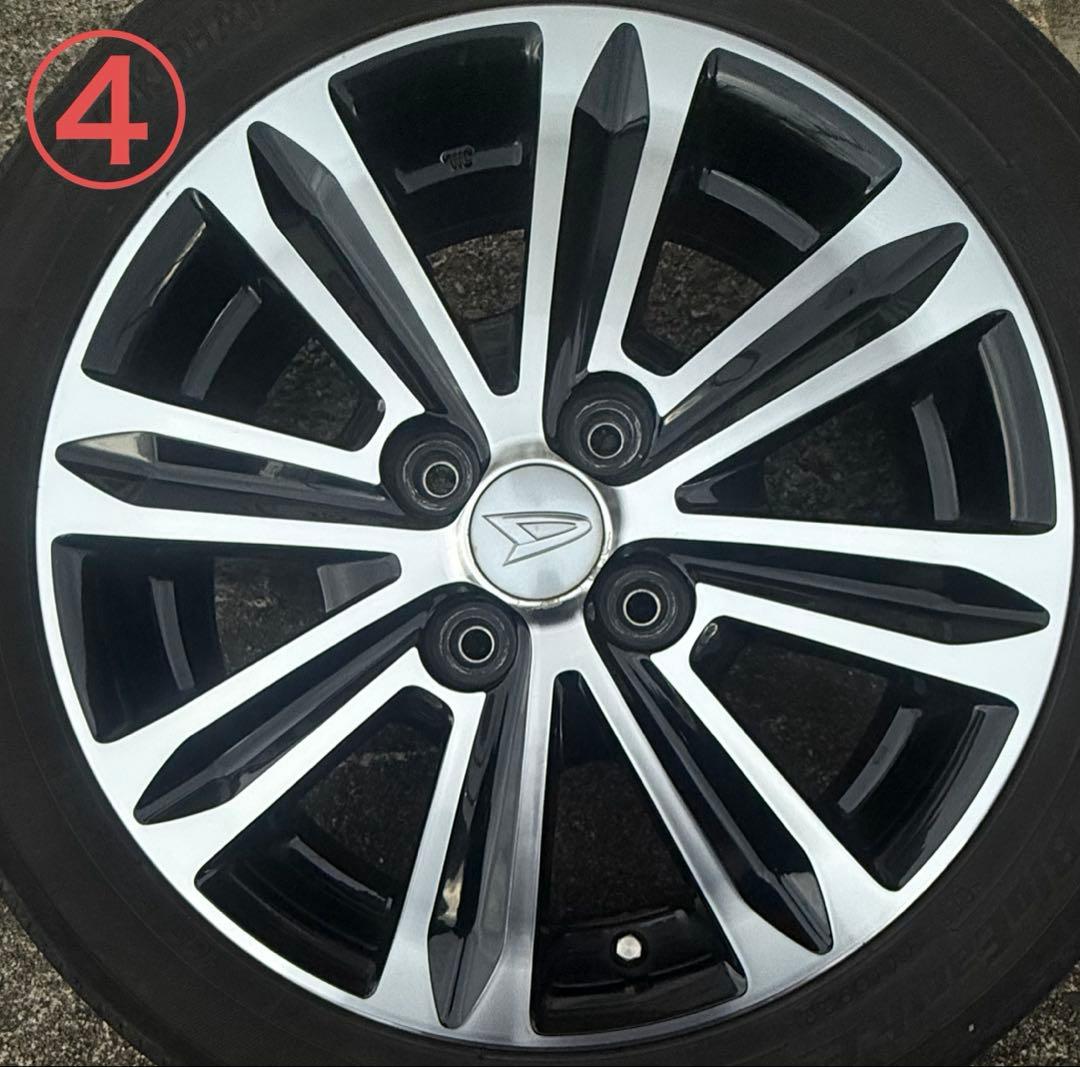 2026年1月4日迄値下げ！ダイハツタントla600s 純正ホイールタイヤセット