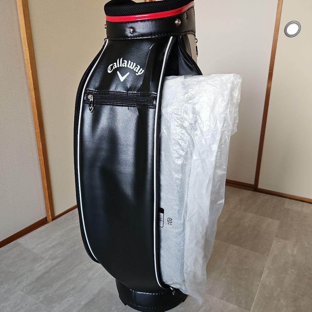 大人気 Callaway キャロウェイ ゴルフバック黒✖赤✖白 5分割