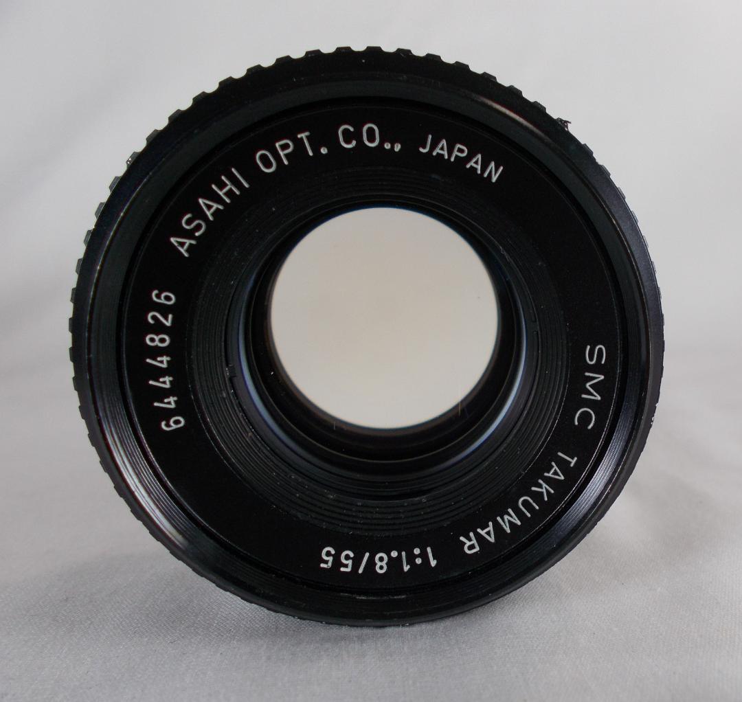 フィルムカメラ 整備済 完動品　Pentax SPF + f/1.8　P235