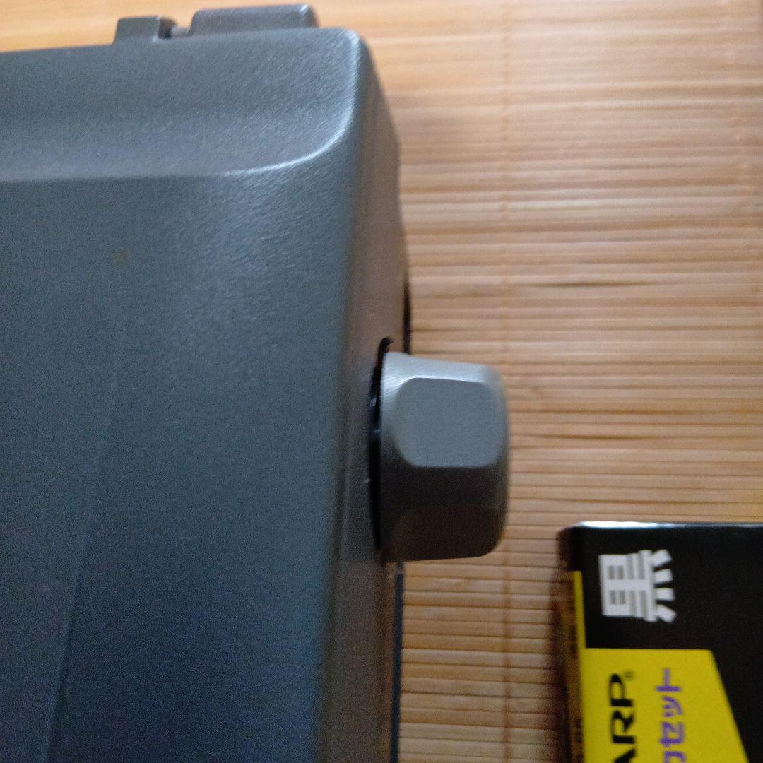 SHARP 電子辞書 カラー液晶 日本語キーボード　インクリボン4本セット