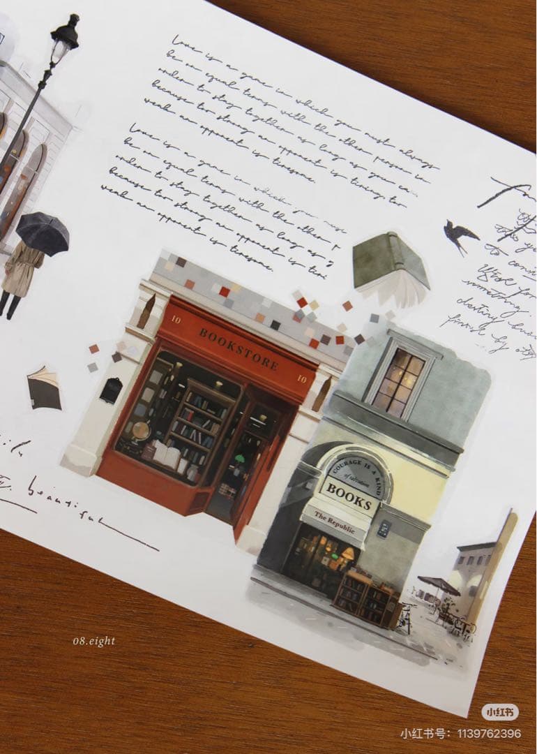 【9433】海外　5m/巻　PETマスキングテープ本棚　本　生活　装飾背景系