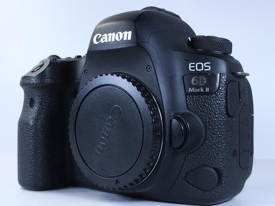 動作品 Canon EOS 6D mark II 本体 純正バッテリー2 充電器