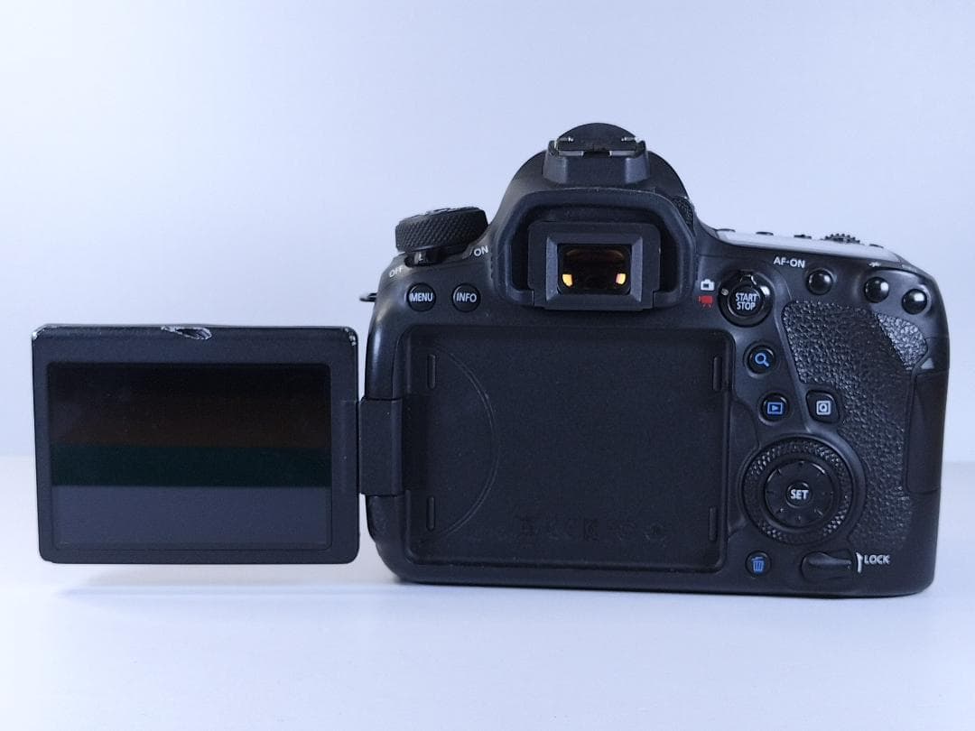 動作品 Canon EOS 6D mark II 本体 純正バッテリー2 充電器