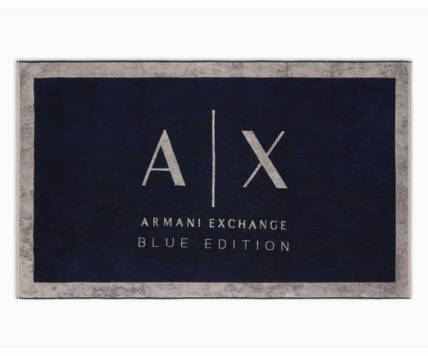 匿名発送　即日発送　オンライン限定 AXロゴ ビーチタオル