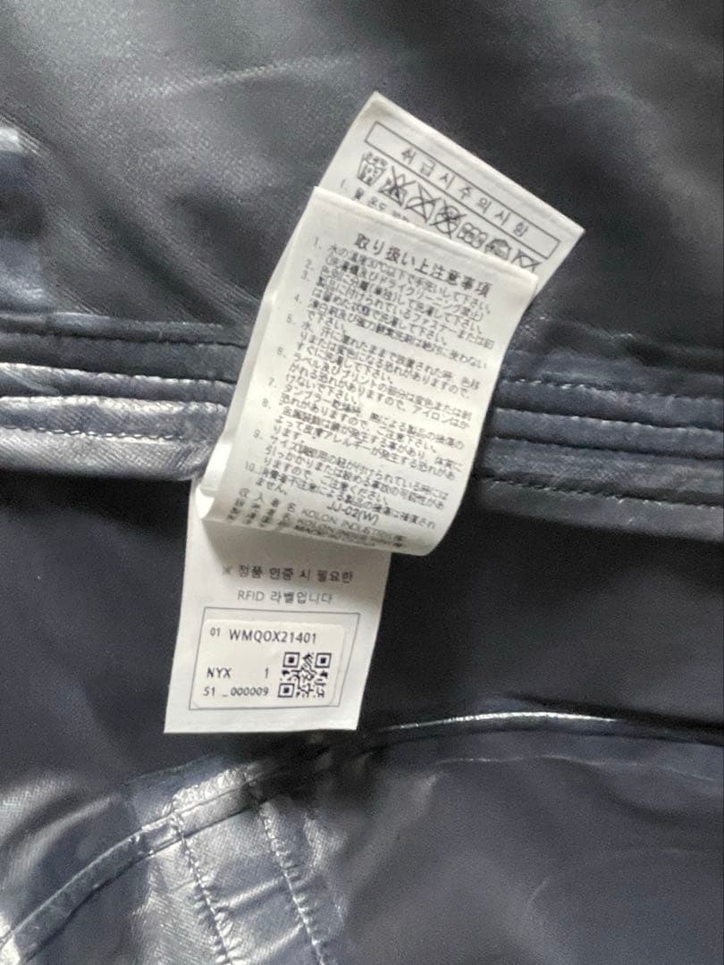 【新品未使用】WAAC ワック　ゴルフ　レイン　ジャケット　ウェア　S 紺色