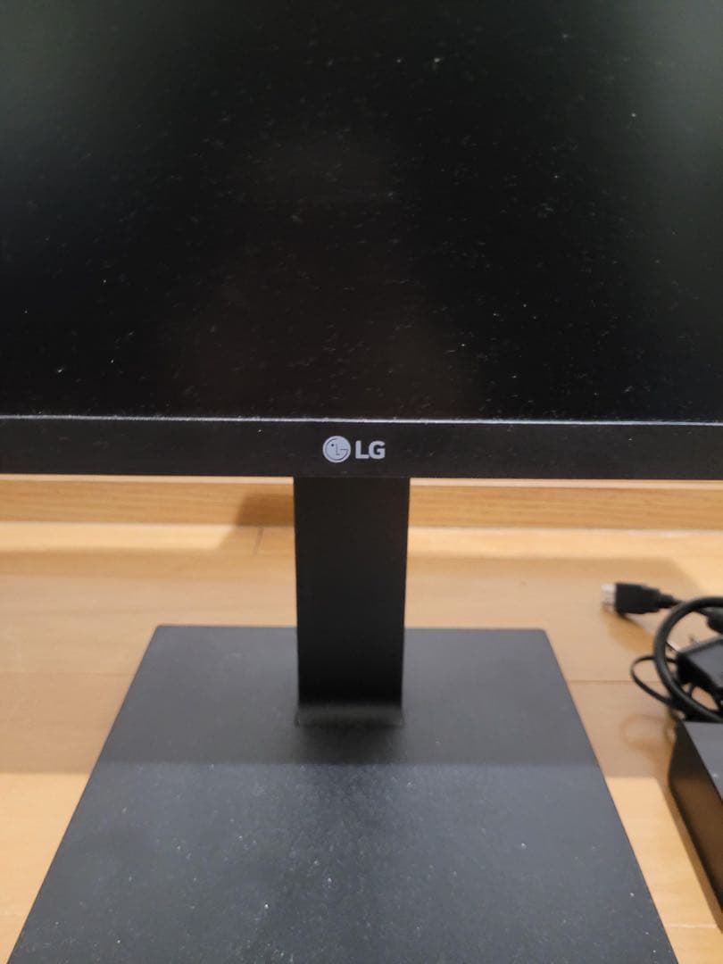 LG 24インチ ブラック モニター 本体