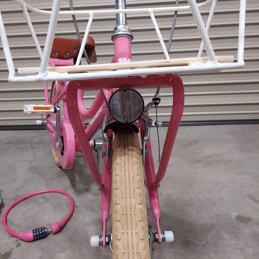 【美品】子供用自転車 ピンク 16インチ