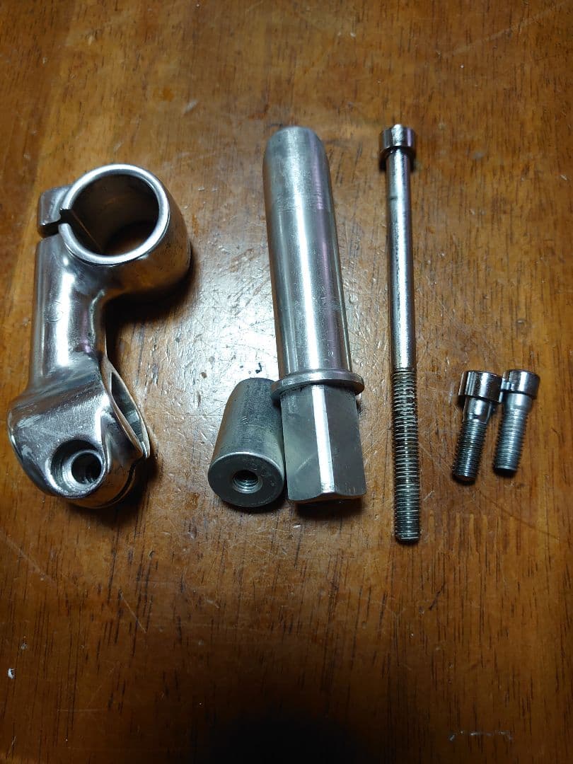 レア物、NITTO-.NJS.60mm アルミハンドルステム .ピスト用