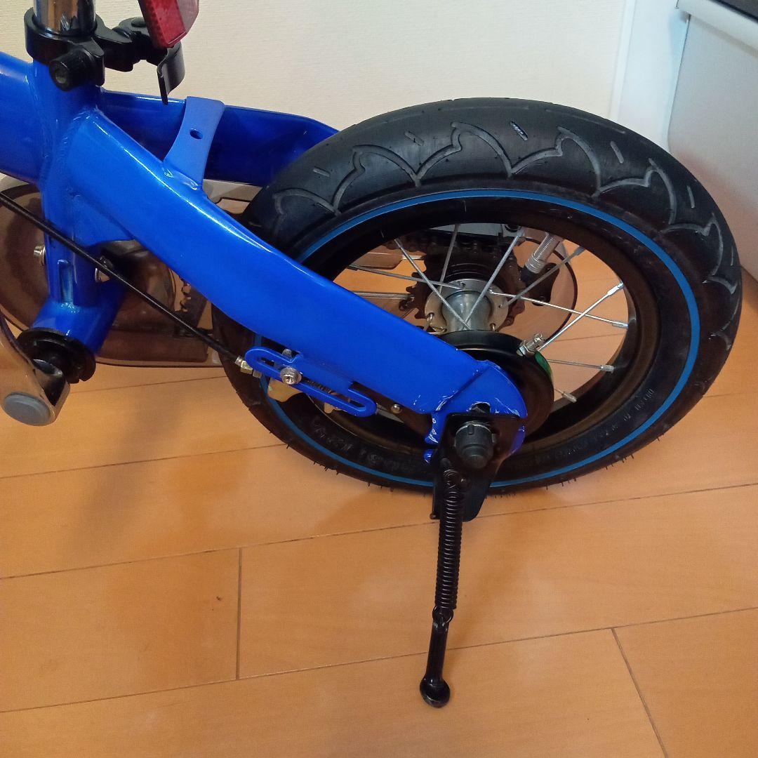 【美品】vitamin i factory へんしんバイク12インチ　青